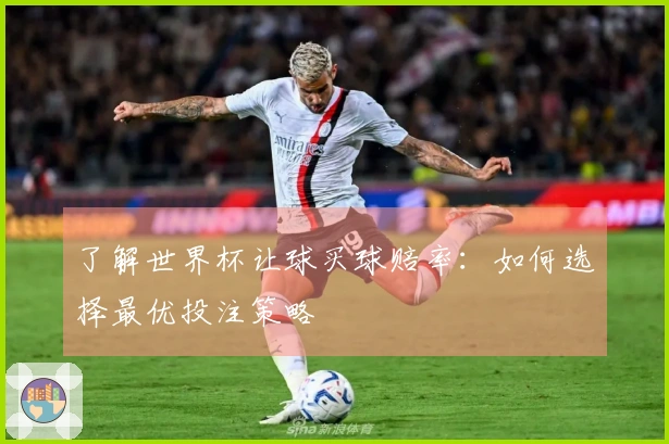 了解世界杯让球买球赔率：如何选择最优投注策略