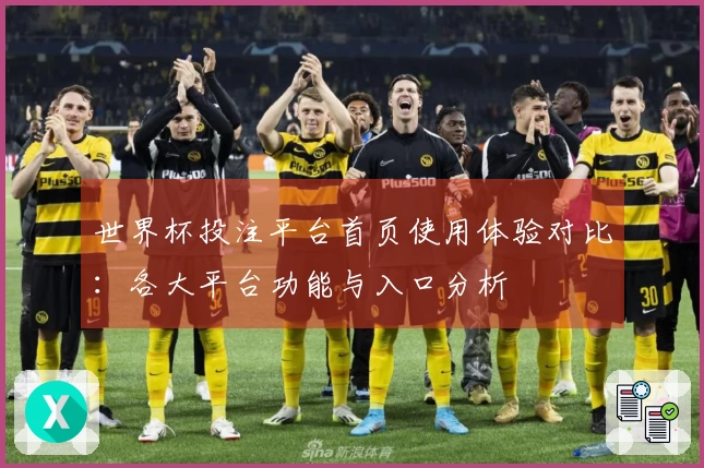 世界杯投注平台首页使用体验对比：各大平台功能与入口分析